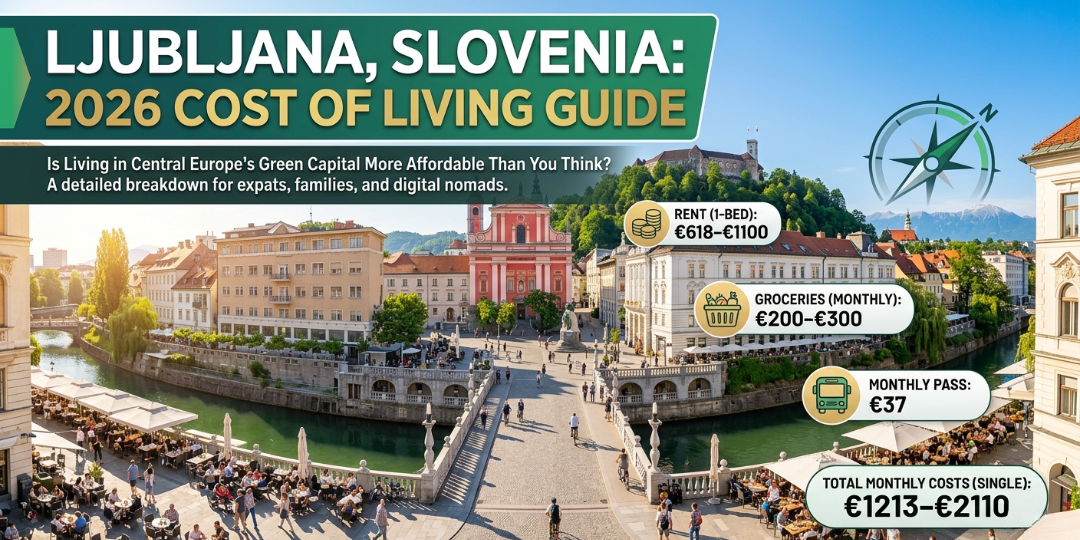 how expensive to live in the capital of slovenia