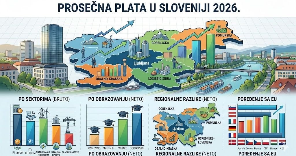 Prosecna plata Slovenija