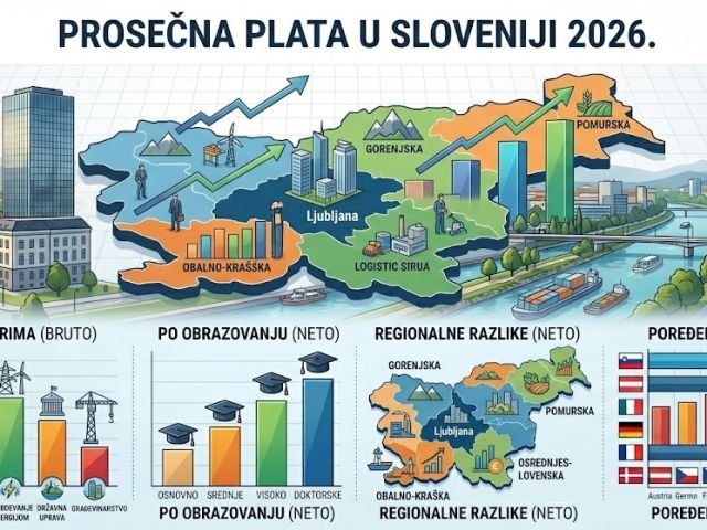 Prosecna plata Slovenija