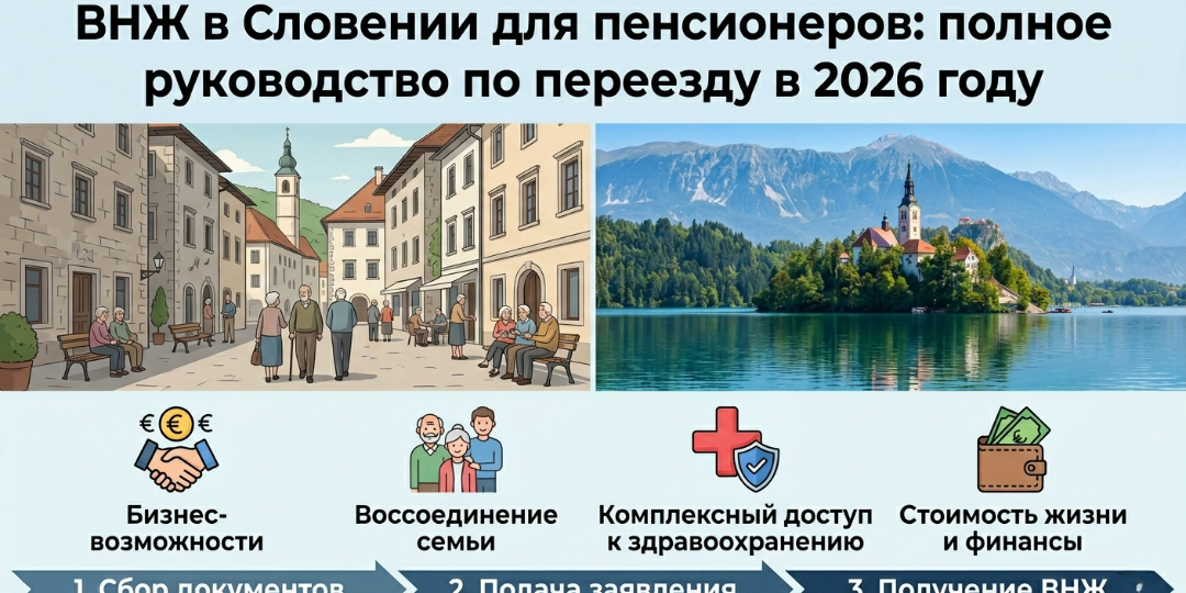 Словения ВНЖ для пенсионеров